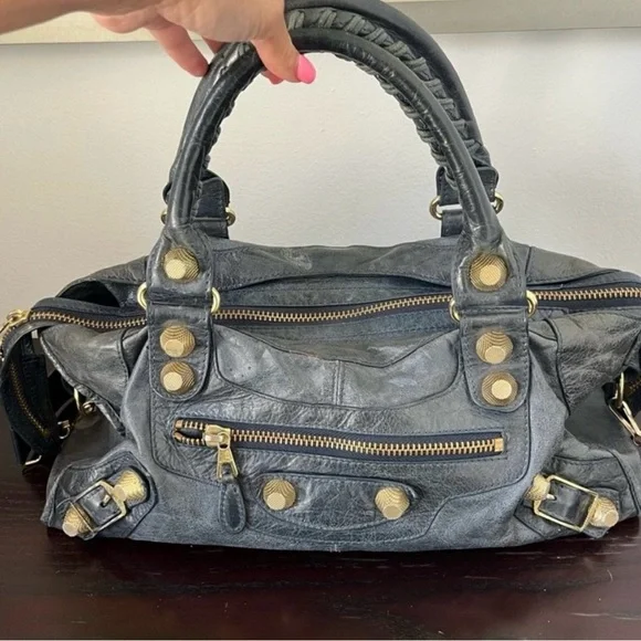 Balenciaga City Bag Medium Stylish Leather Handbag